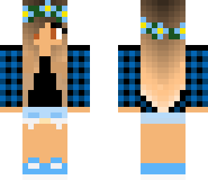 brown eyed blue flannel