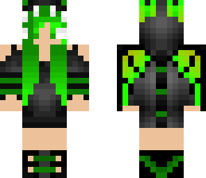 forest dragon girl