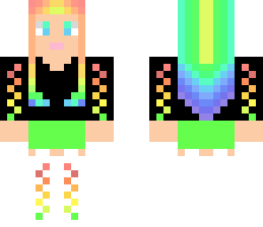rainbow girl