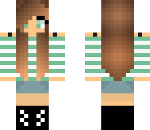 cute aqua girl