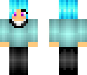 blue girl