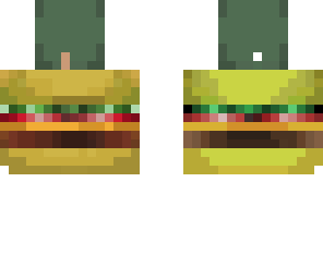 cheeseburger with olive