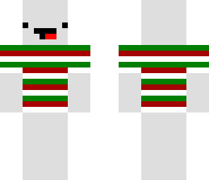 white guy in a christmas shirt