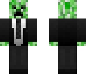 creeper suit black tie