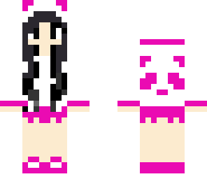 pink panda girl