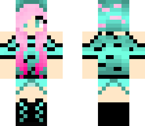 turquoise tiger girl