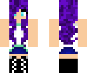 purple haired tumblr blogger