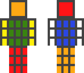 rubic's cube man