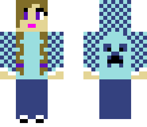 creeper girl blue update