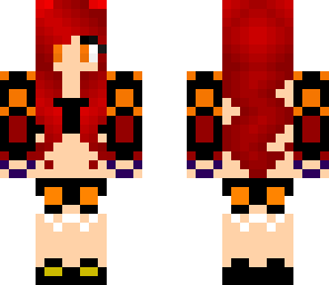 emo fire girl