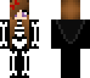 skeleton girl
