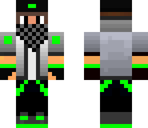 black and green rockerman