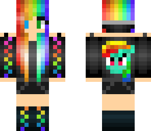 girl rainbow dash