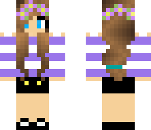 flower crown girl