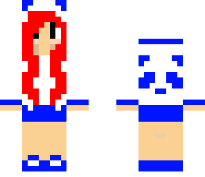 red panda girl