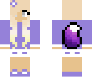 purple girl