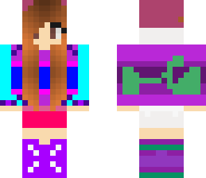 colorful girl