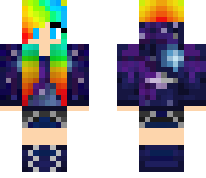 cute galaxy girl