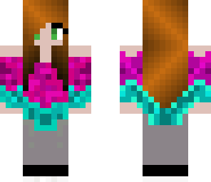 blue and pink wavy shirt girl