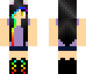 rainbow cat baby child