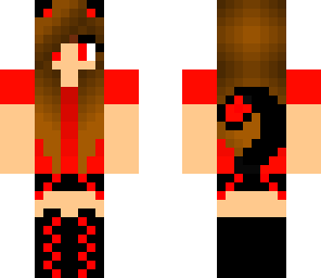 red cat girl