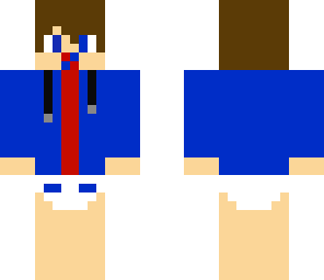 blue fan