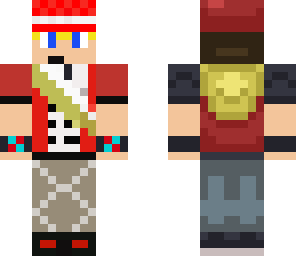 red from x and y