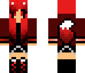 blood red
