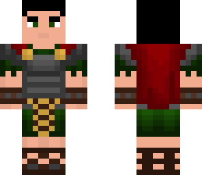 roman soldier red cape
