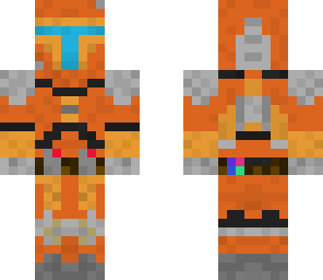 orange mandalorian