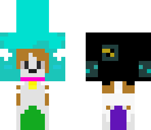 dogie out side and in cave