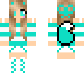 blue wolf girl