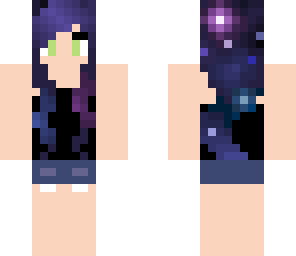 galaxy hair