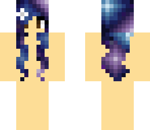 galaxy hair template