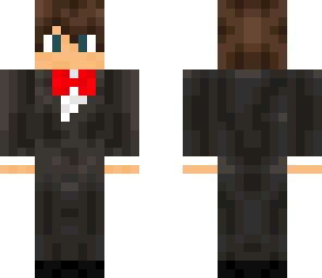 suit and bowtie