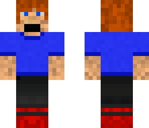 blue shirt dude swag