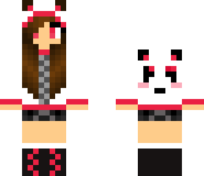 panda girl hoodie
