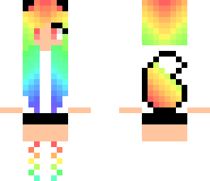 rainbow wolf