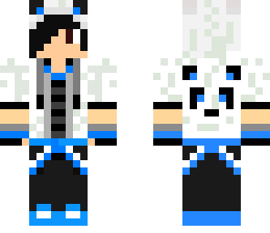 blue league panda