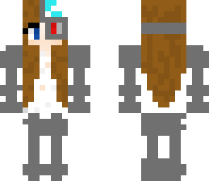 really awesome girl scientist cyborg