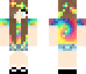 tye dye girl