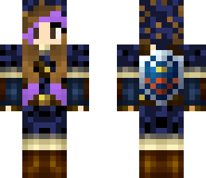 dark blue link girl