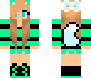 green wolf girl