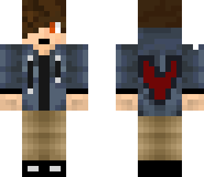 emo boy skin