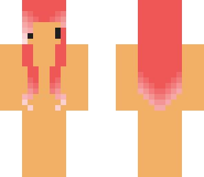 red chibi hair base