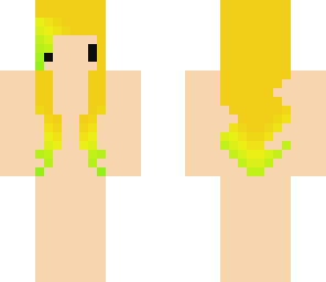 blonde chibi hair base