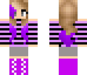 purple power girl