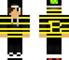 black and yellow