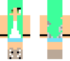 green girl