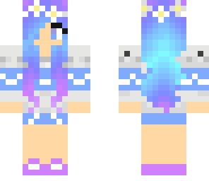 winter galaxy girl